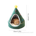 Cat Tent Cave Christmas Tree House Bed comodo